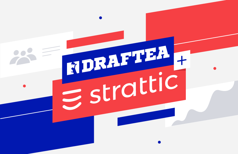 Draftea uses Strattic for speed, peace of mind and to give the marketing team control