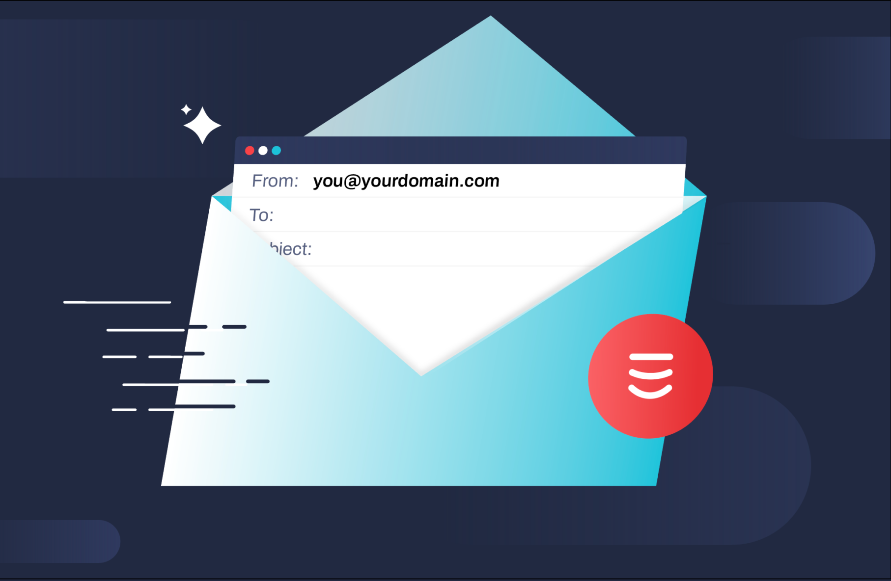 New Feature! Utilize SMTP to send email from your domain!